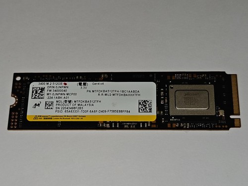 Micron 512gb nvme ssd - micron,